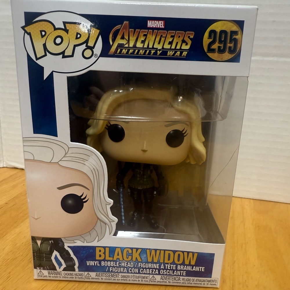 Funko Pop! Avengers Infinity War Black Widow Figure 295